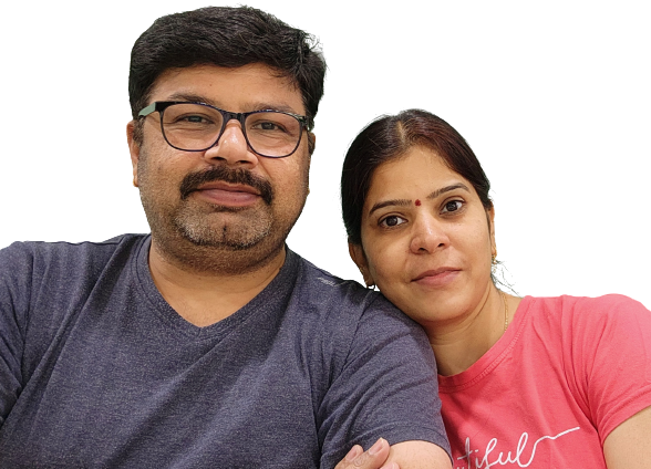 Sridhar and Harini together